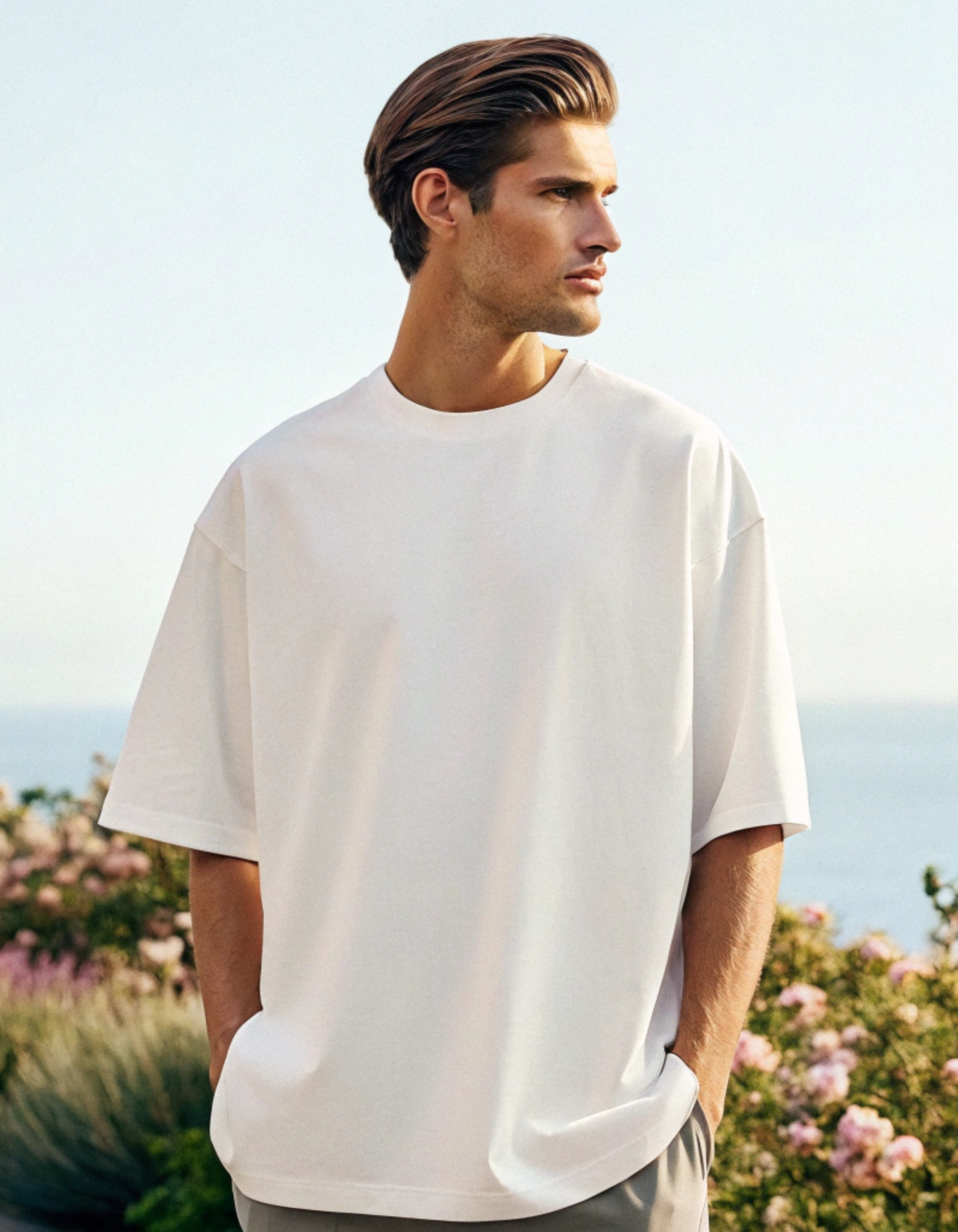 Retro Stang Oversized T-shirt for Men