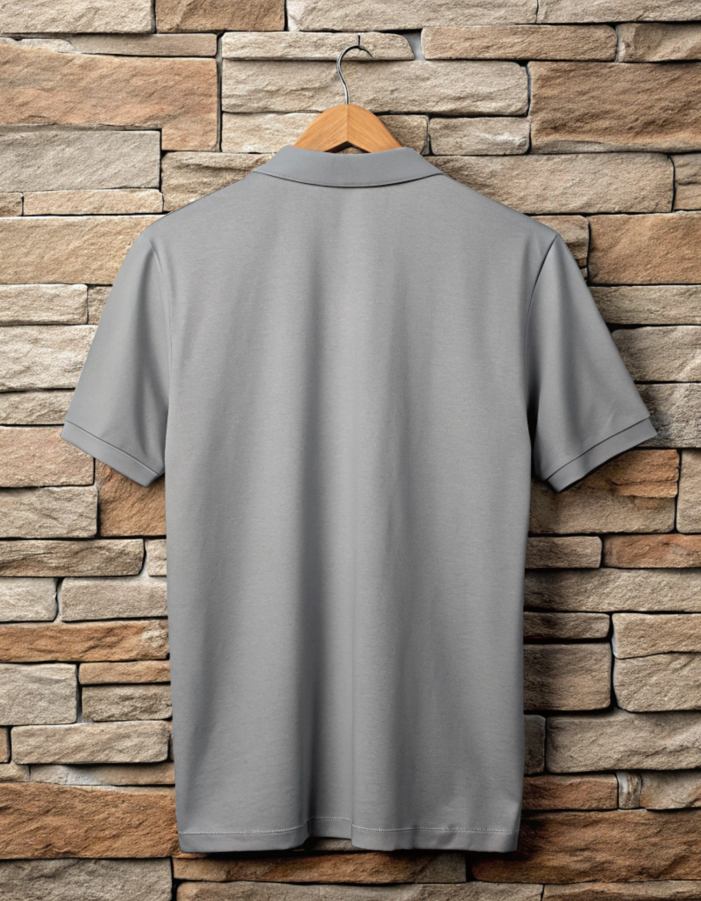 Premium Grey Polo T-shirt for Men