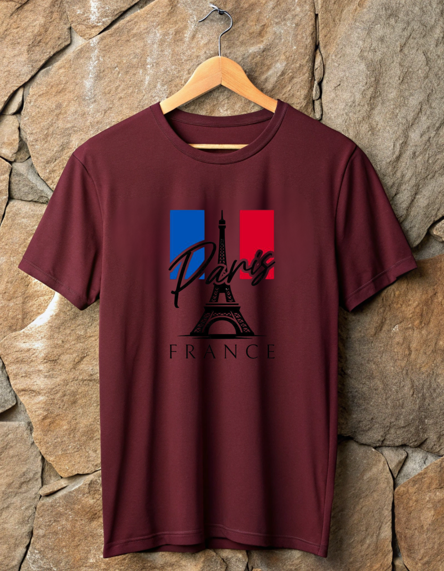 Paris Half Sleeve T-Shirt For Men