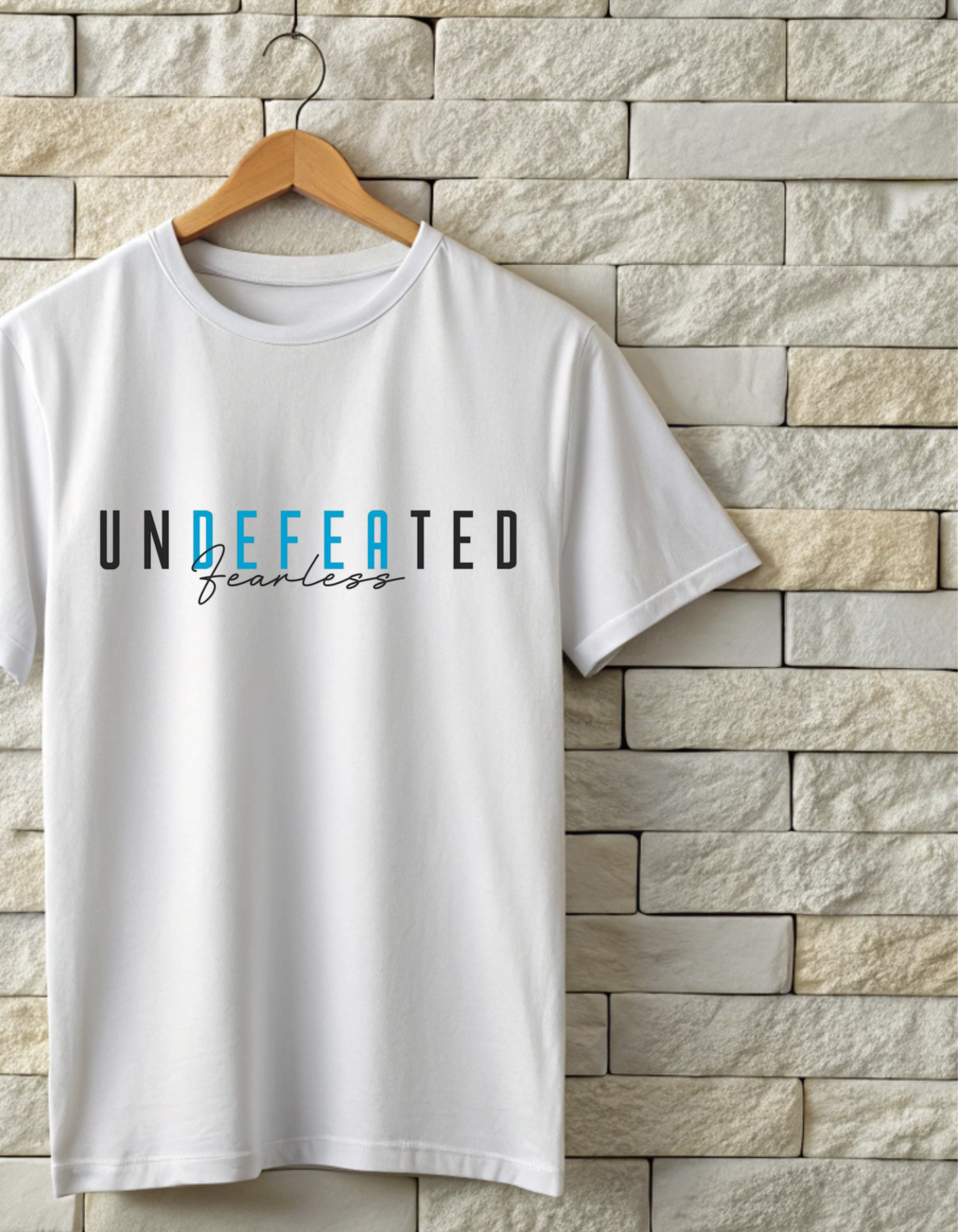 Undefeated Half Sleeve T-Shirt For Men