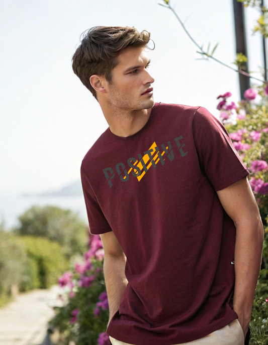 Premium Maroon Oversized T-shirt for Men