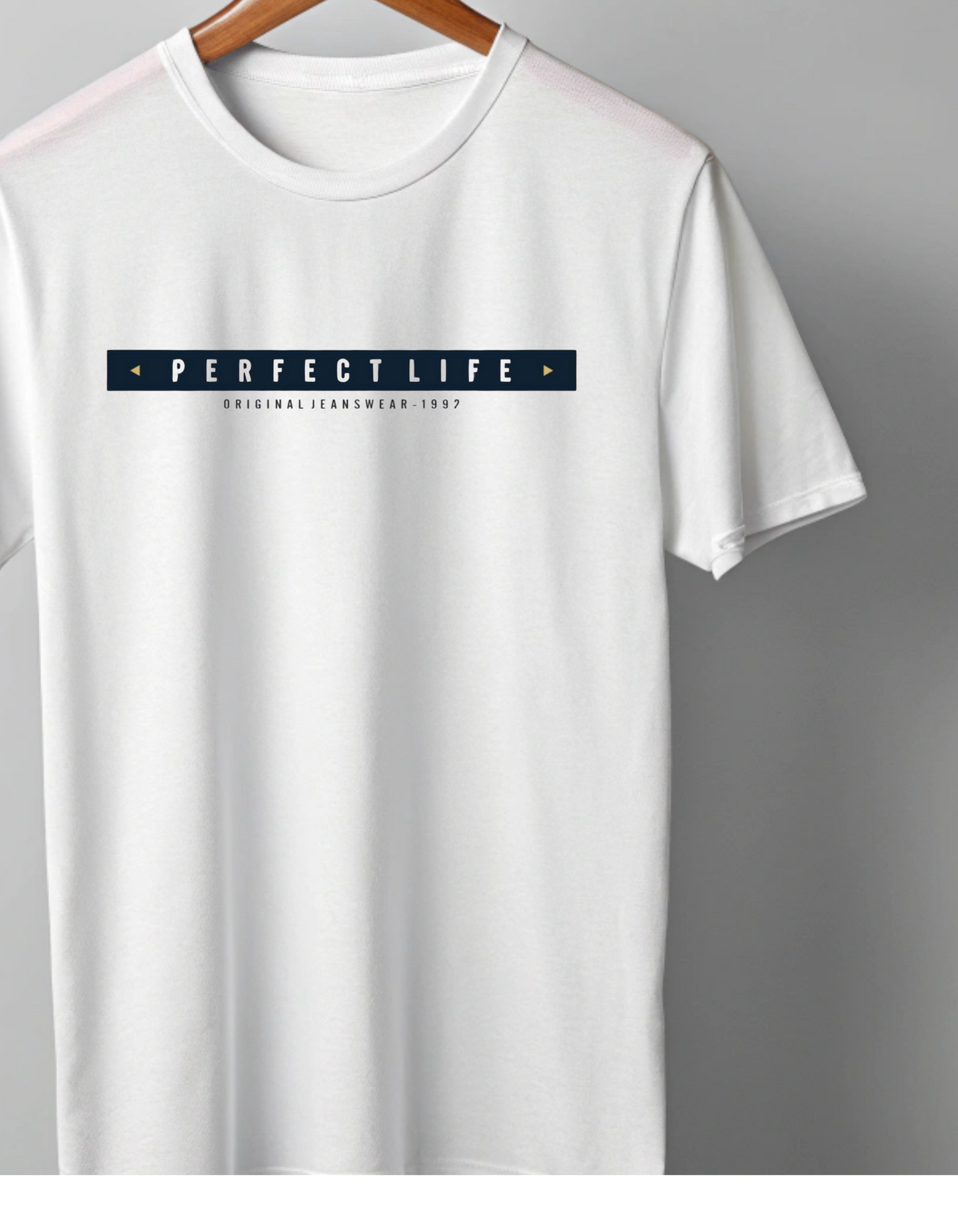 Perfect Life Half Sleeve T-Shirt For Men