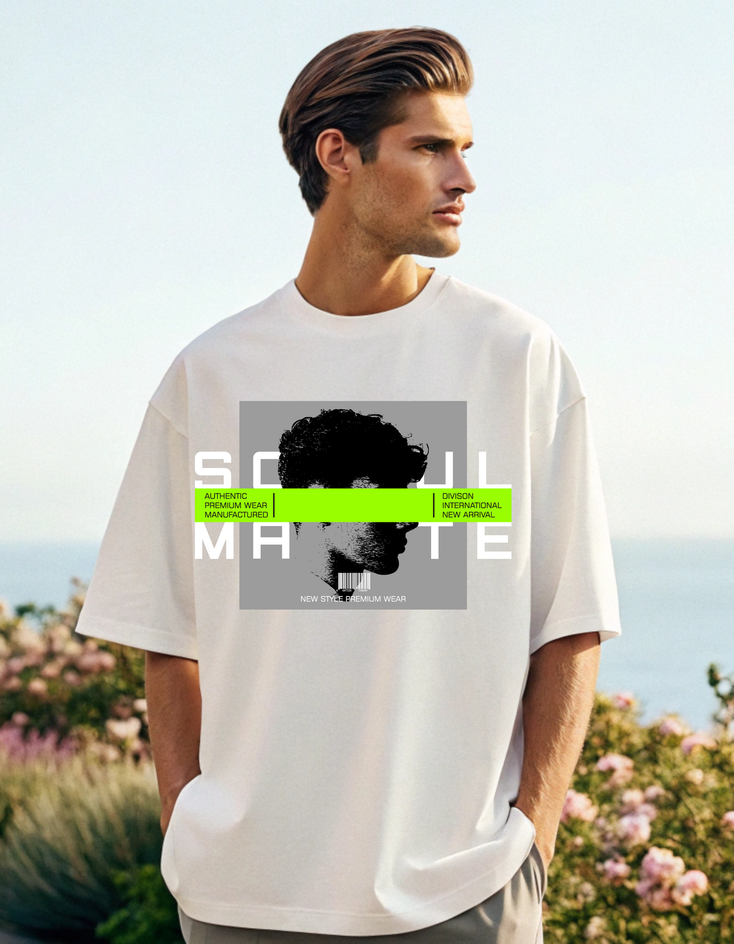 Trueform Men's Oversized T-shirt