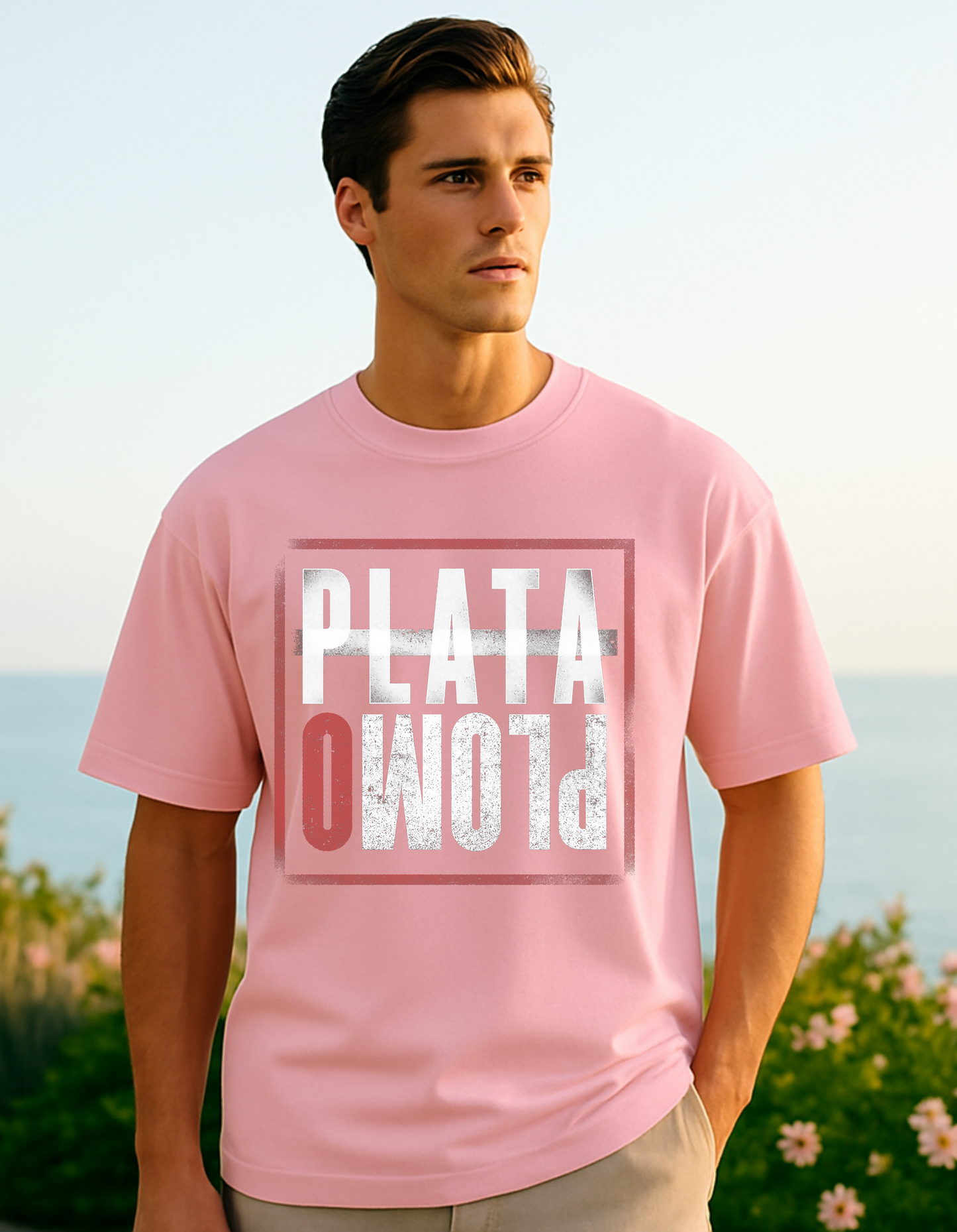 Reversed Intent- Oversized T-shirt for men