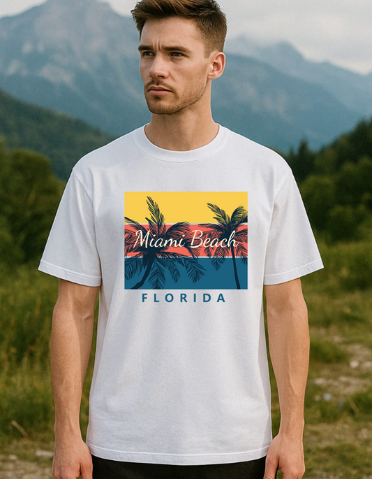 Men's Tropic Escape Oversized T-shirt