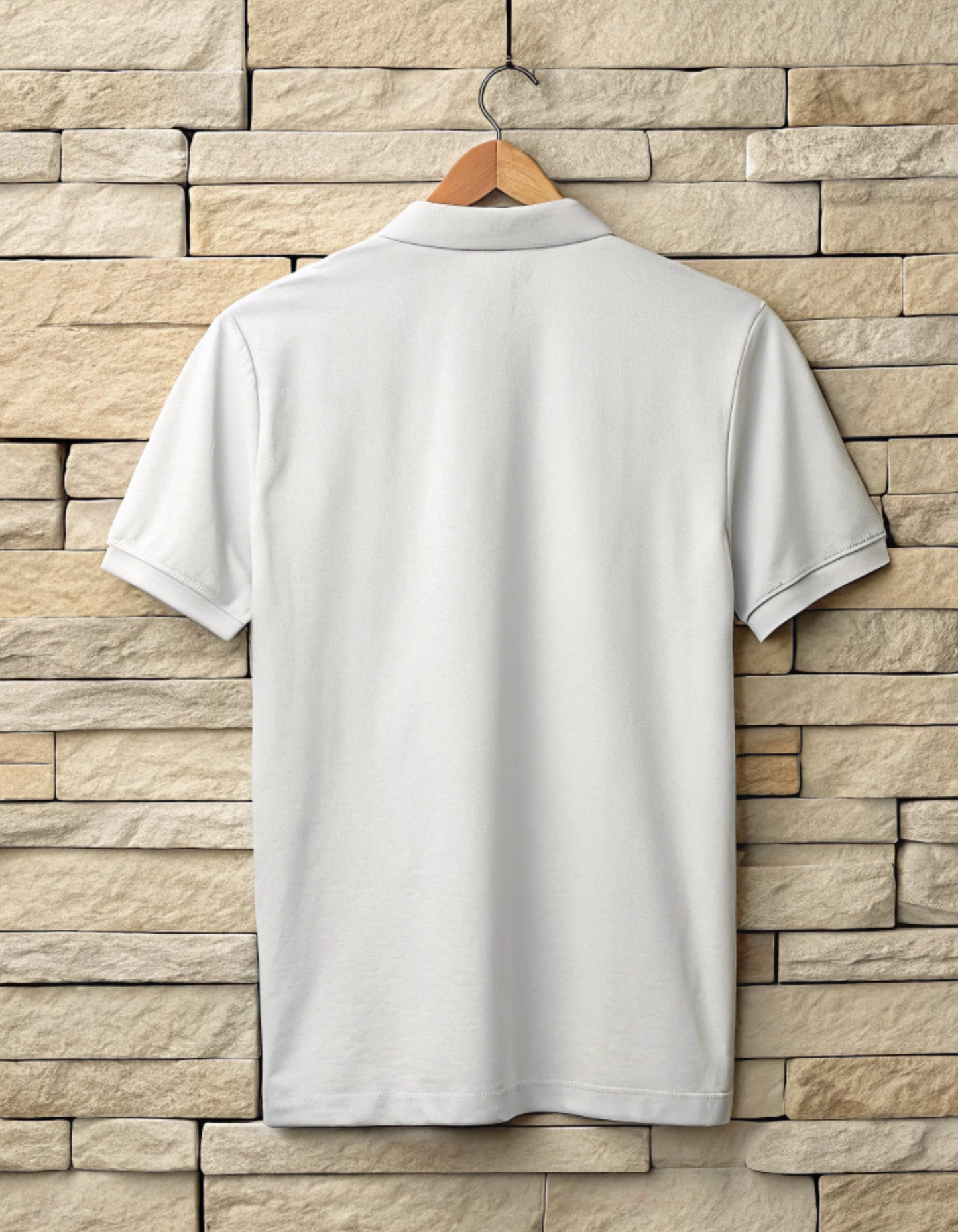 Premium White Polo T-shirt for Men