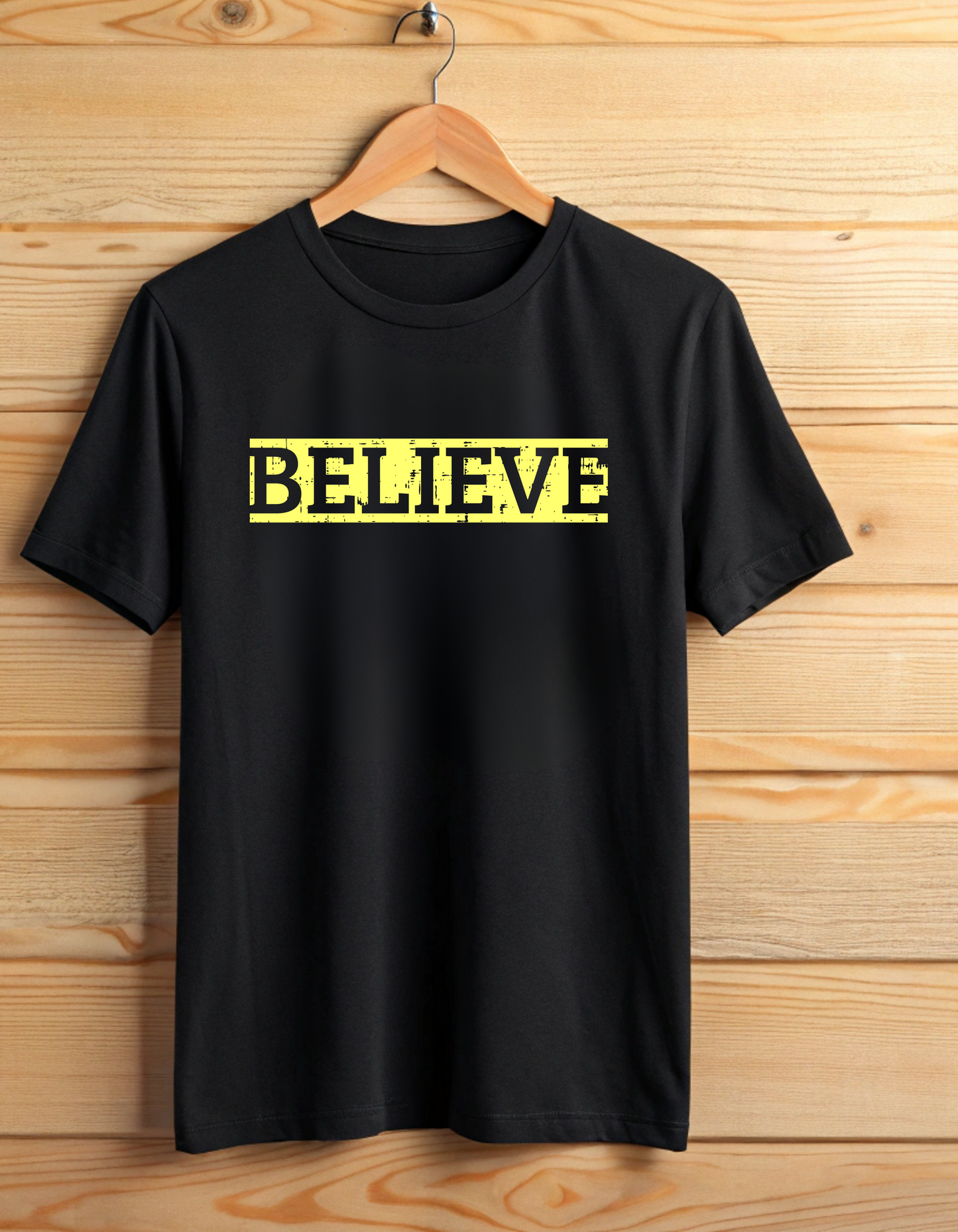 Believe Half Sleeve T-Shirt For Men
