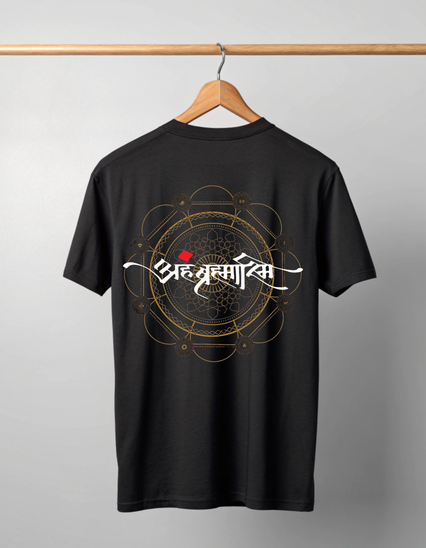 Men's Black Soulflex Oversized T-shirt