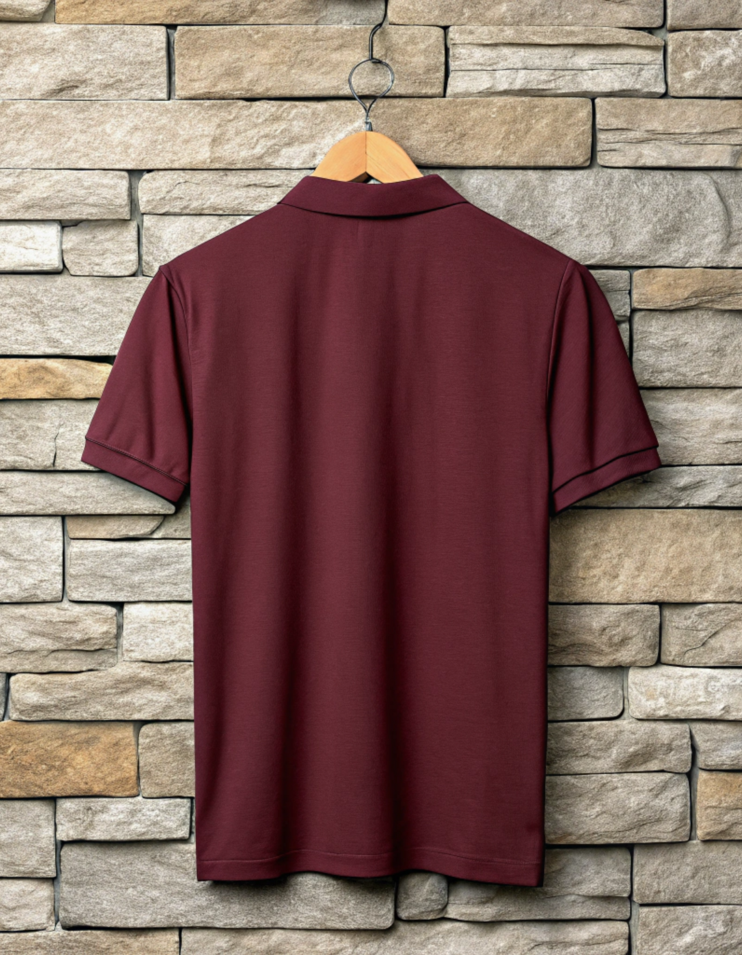 Premium Maroon Polo T-shirt for Men