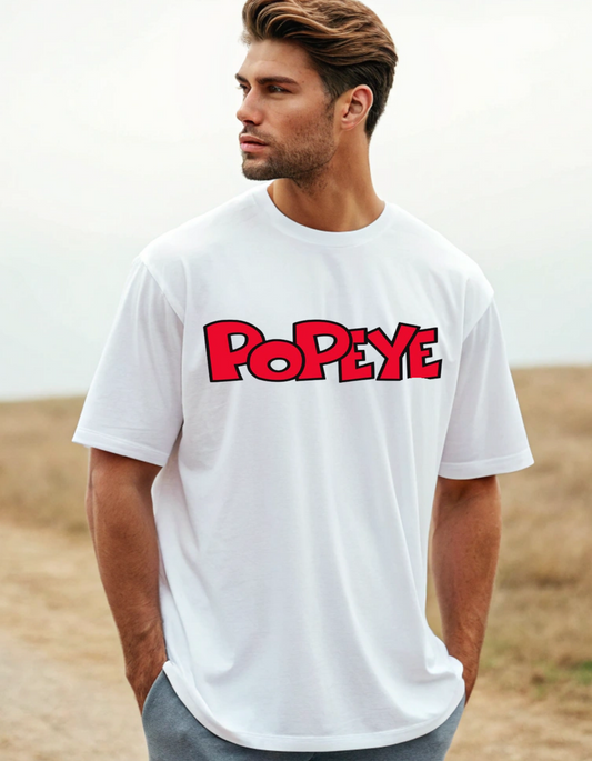 Popeye x Spinach Power Oversized T-shirt